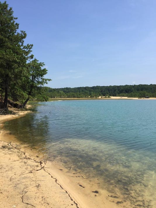 Winslow police find violators at Blue Hole