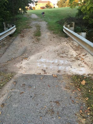 The words "Jewish Whores" was found September written on a walkway in Manchester Township, according to resident Amy Milsten.