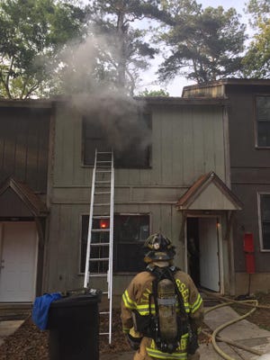 The Tallahassee Fire Department was called to a blaze on Kay Drive Friday.  It was the second major residential fire of the day.