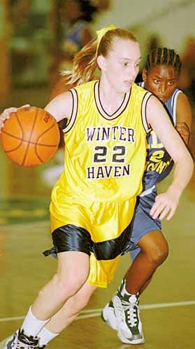 Dana Ford will be one of the key returning players for the Winter Haven girls basketball team next season.
