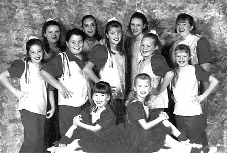 The Calico Coyote Cloggers are to perform as entertainment at the Matthew Moore fund-raiser. Back row left to right: Melody Kreider, Tiffany Monda, Heidi Wayland, Joanna Tate. Middle row: Jennifer Nealy, Grant Lewis, Kelly Daniels, Ricki Albritton, Jerrica Knight. Front row: Amanda Schellenberger, Samantha Turner.