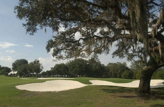 The refurbished South Course at Grenelefe Resort near Haines City will reopen sometime in November. The West Course, below, will not be among the initial reopenings at the resort.