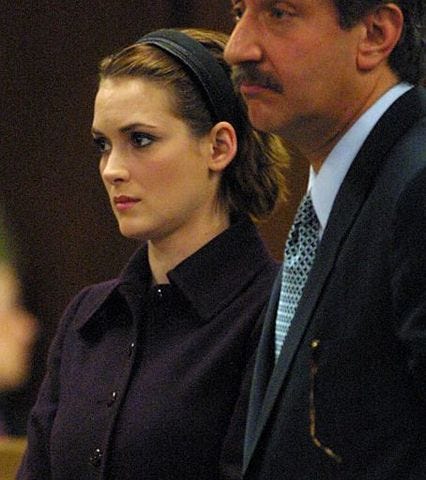 winona ryder saks t shirt