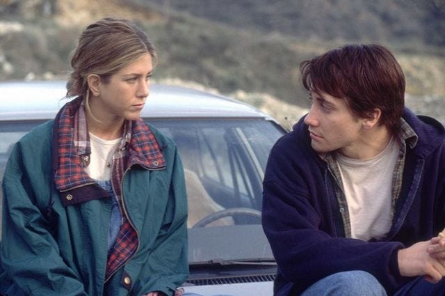 Critics raved at the performance of Jennifer Aniston, left,

in "The Good Girl" (available on VHS and DVD). Still, Aniston

is considered an underdog for a Best Actress nomination.