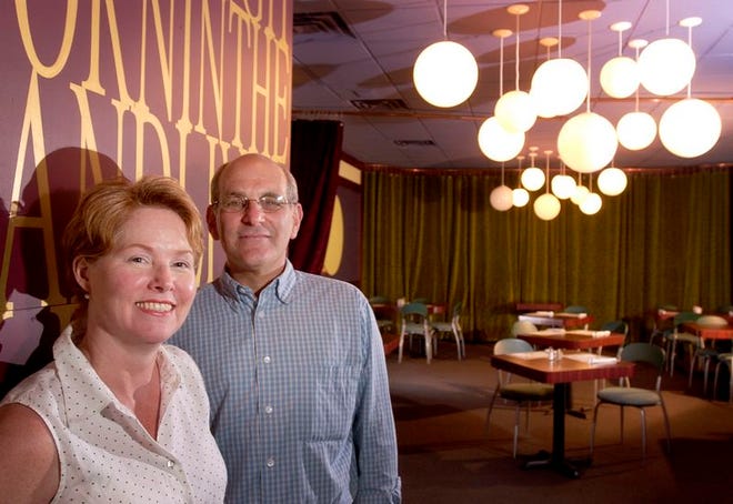 Nancy Oscarson and her husband, Russell Baum, opened the New Deal Cafe adjacent to their other restraunt, Mildred's Big City Food, on W. University Avenue.