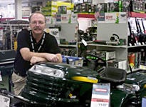 Bob Zubowski is the assistant store manager in the home improvement section, and an electrical expert.