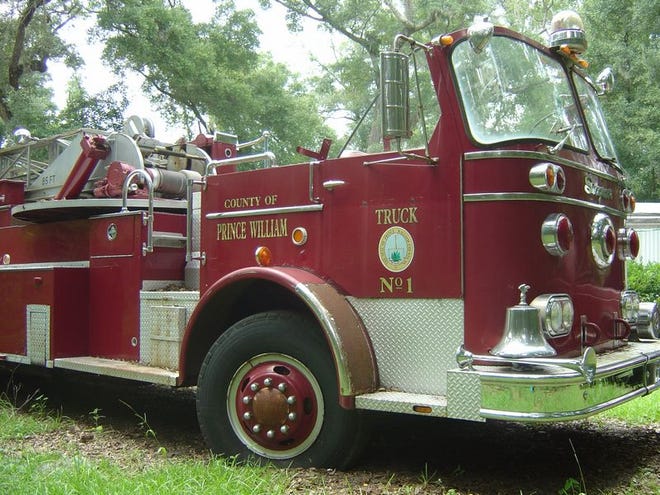 This 1969 fire truck is one of several items being auctioned off Saturday to benefit the Alachua County Humane Society.