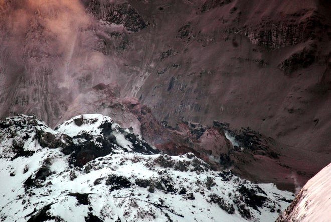 A rocky growth created by activity within Mount St. Helens has scientists scratching their heads as to what to name it. Although, there may be no hurry: Scientists still call the dome that arose following the 1980 eruption “The Old Lava Dome.”