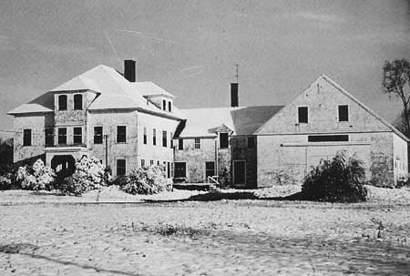 A photograph copied from John Bardwell's "Old York" book is York, Maine's old town farm, built in 1891. Courtesy photo