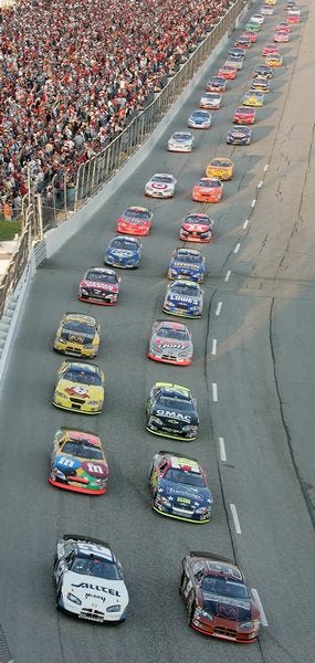 Darlington Raceway is a favorite among drivers and fans.