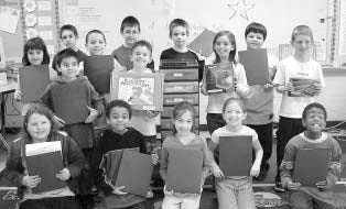 Jen Kifer’s third grade class at Fall Brook School had the opportunity to participate in Adopt-A-Classroom. “This is a program designed to establish partnerships between area businesses and classrooms,” she said. “Our sponsor is affiliated with Digital Federal Credit Union in Marlborough. We were able to order supplies such as math kits, folders, storage solutions, and other great things for our room! We are enjoying all of our new items and know that future classes will also have the opportunity to benefit from them! Thanks again Mr. Garner for your generous gift to education.” SUBMITTED PHOTO