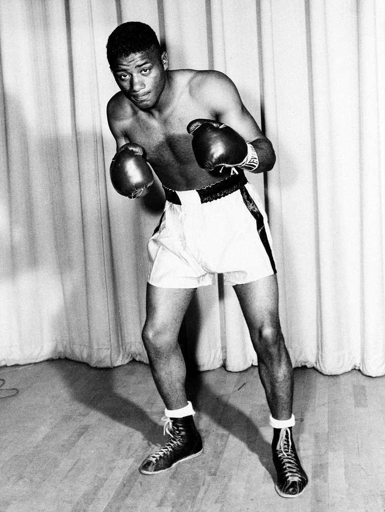 FLOYD PATTERSON INGEMAR JOHANSSON heavyweight  champions 1960  8 X 10 PHOTO 