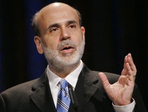 Federal Reserve Chairman Ben Bernanke addresses a meeting of the Chicago Economic Club, Thursday, June 15, 2006, in Chicago. Energy prices are likely to stay high and officials must keep a close eye on how much they push up the costs of other goods and services, Federal Reserve Chairman Ben Bernanke said Thursday.