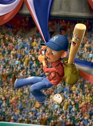 "Everyone's Hero" is about a little boy who loves baseball and wants to save his father's reputation by finding Babe Ruth's stolen bat.