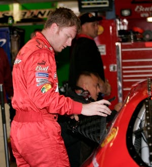 Dale Earnhardt Jr. qualified in 10th place Friday for Sunday's Dickies 500 race at Texas Motor Speedway in Fort Worth, Texas.