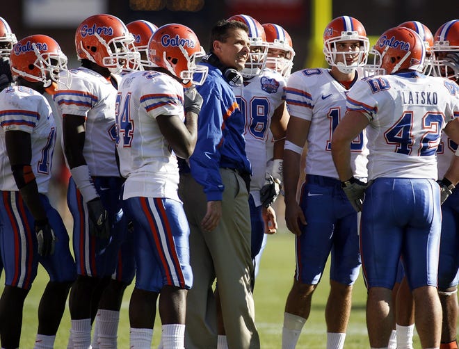 Florida head coach Urban Meyer worries the 11-1 Gators are going to have a problem with the final BCS standings, which don’t figure to include any team from the SEC in the big game. Meyer began making his formal complaints on Saturday.