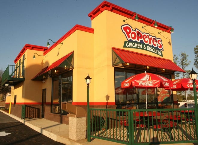 Popeyes Chicken & Biscuits at 2450 McFarland Blvd. in Northport is slated to open Monday. The restaurant is just west of Northwood Crossings shopping center.