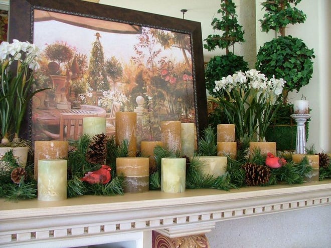 Candles are a way to decorate your home, no matter what the season.