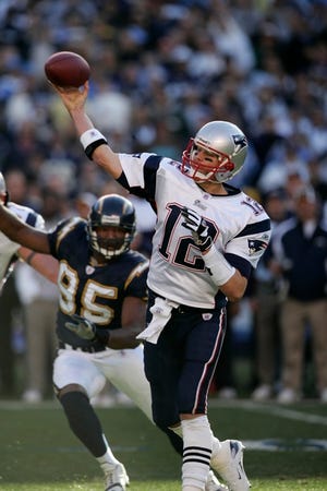 Three-time Super Bowl champion quarterback Tom Brady led the Patriots back from an 11-point deficit to defeat the Chargers, 24-21, on Sunday.