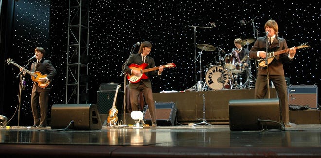 Revolution, a Beatles tribute band that features Tim Piper as John Lennon (Piper portrayed the famed pop star on E! Channel's ``The John Lennon Story'' and in the CBS-TV movie ``The Linda McCartney Story.''), plays Saturday, Feb. 10, at 8 p.m., at the Somerville Theater, 55 Davis Square. Tickets are $27.50. They are $1 more on the day of the show. Call 617-628-3390 or 617-931-2000.