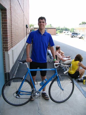 David Mollitor, a Sharon native, will spend two months this summer on one of Bike & Build’s coast-to-coast routes to raise awareness about the need for affordable housing.