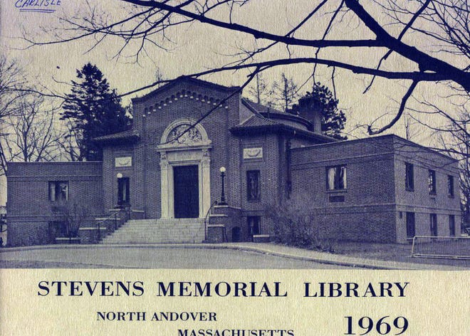 The Stevens Memorial Library in 1969, following its first renovation.