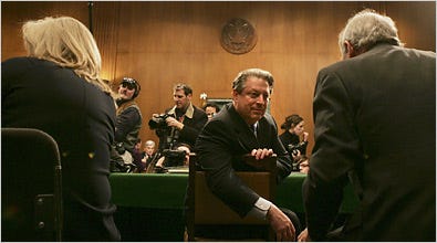 Former Vice President Al Gore made the rounds Wednesday on Capitol Hill, testifying before the Senate’s Environment and Public Works Committee and the House Science Committee.