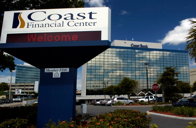 Bradenton-based Coast Financial Holdings' net interest margin declined from 3.1 percent in December 2005 to 2.87 percent in December 2006. Banks generally aim for net interest margins of at least 3.5 percent.