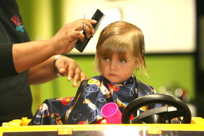 Salon designed to make haircuts fun for children
