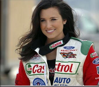 Ashley Force, John Force's daughter, won the first father-daughter race in NHRA history.