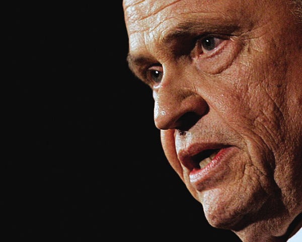 CHRIS CARLSON/The Associated Press
A Fred Thompson presidential candidacy could create headaches for TV networks that air programs starring the actor and former Republican senator, including “Law & Order.”
