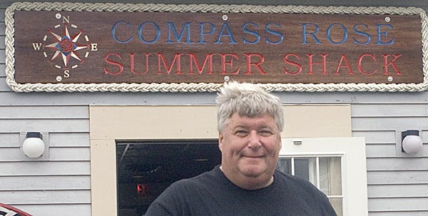 Don Cox has agreed to change the name of his West Dennis restaurant to the Compass Rose Summer Shanty, settling a dispute with chef Jasper White, owner of the Summer Shack restaurants around Boston.