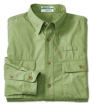 Buzz Off Marquesas Shirt from Orvis.com has the odorless, effective insect repellency built right in.