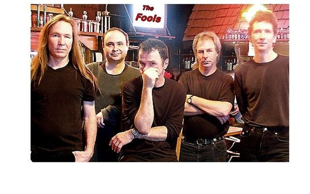 Boston music veterans, including The Fools, pictured, will play at Saturday's Music for Middlesex V concert in Waltham.