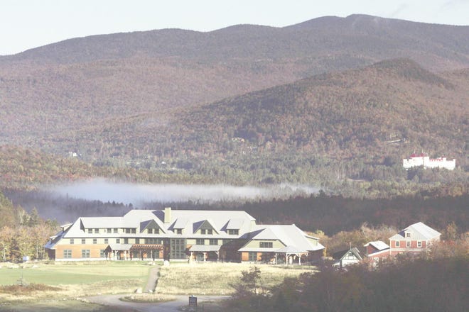 The Highland Center, the Appalachian Mountain Club's newest lodging, is in Crawford Notch, N.H.