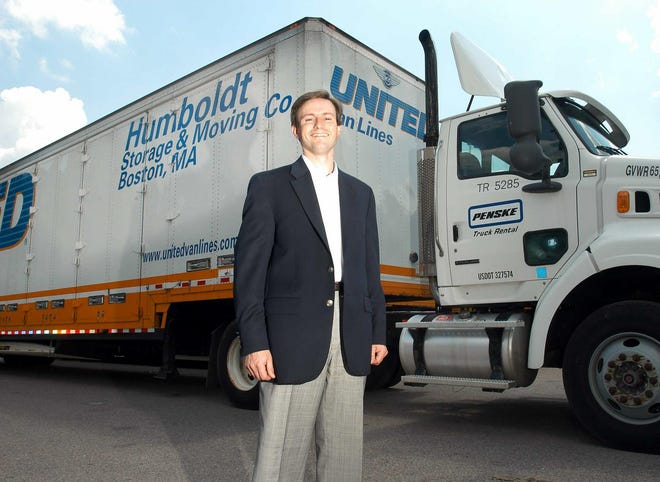 James Sullivan is the new president of Humboldt Storage and Moving Company in Canton.