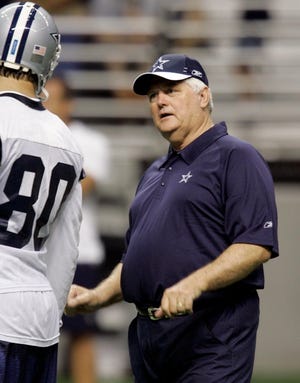 Wade Phillips began his first training camp as head coach of the Dallas Cowboys on Wednesday.