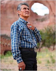 Tribal head, Joe Shirley Jr., at Window Rock, Ariz., headquarters, said, “Why pick on the little Navajo nation, when it’s trying to help itself?”