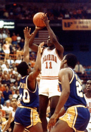 Former UF basketball player Vernon Maxwell.