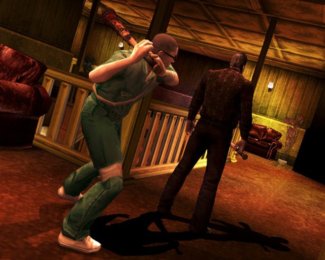 This image from the game "Manhunt 2" was provided by its publisher, Rockstar Games. "Manhunt 2" will make it to stores in an edited, presumably less gory version. This time it escaped with an M (for mature) rating. (AP/Rockstar Games)