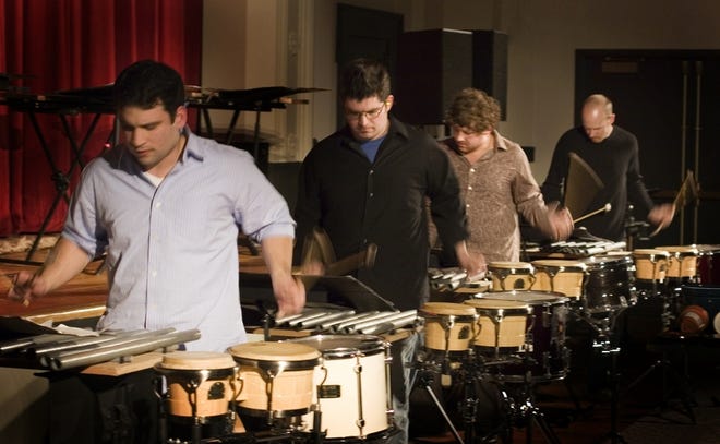 So Percussion brings its acclaimed mix of theatrics and rhythms to the Marion Theatre on Sept. 21 and 22.