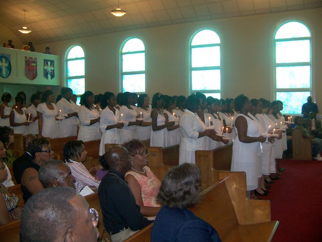 Fifty-eight subdebutantes were inducted into the Rosa T. Beard Debutante Club at Mount Vernon Baptist Church. Forty-two senior debutantes will be presented in April.