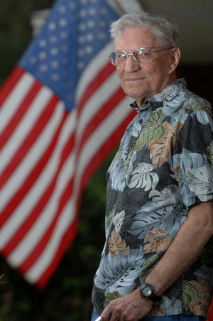 World War II veteran James Bennie has lived around the world, but settled in Belvedere with his family in 1990.