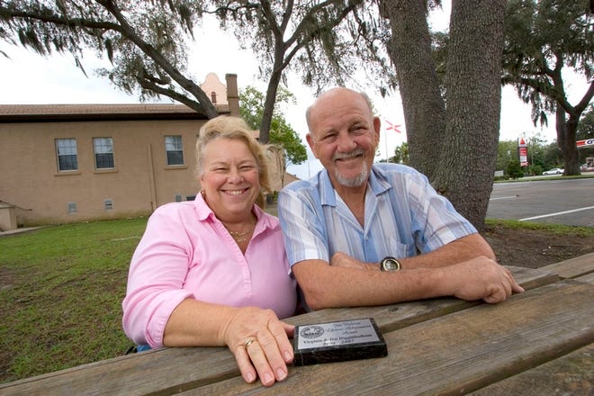 Virginia and Jim Higginbotham, of Summerfield, recently won the 2007 Jim Waldron Lifetime Achievement Award from the Belleview/South Marion Chamber of Commerce.