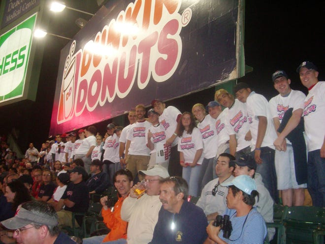 Dunkin’ Donuts hosted the Arc of East Middlesex at the Boston Red Sox game on Sept. 29 against the Minnesota Twins. The children received tickets in the “Dunkin Dugout” in the famed Fenway Park Bleachers.