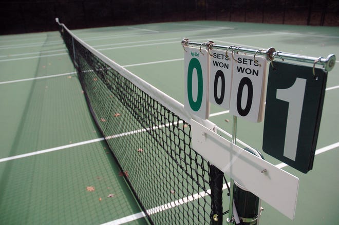 The OSAA tennis state championships began its first two rounds on Thursday.