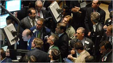 Traders Friday at the New York Stock Exchange. The Dow Jones industrial average had its biggest loss since Aug. 9.