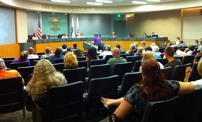 Approximately 100 residents turned out for Tuesday's Hesperia City Council meeting. It was their first chance to voice their opinions regarding a proposed half-cent sales tax hike directly to council members.