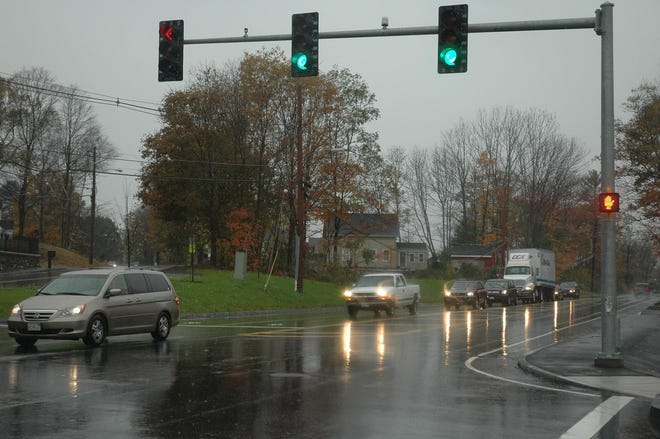 Motorists on North Main Street will have to get used to stopping thanks to this traffic light.