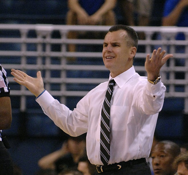 Florida coach Billy Donovan will try and lead the Gators to their third consecutive NCAA Tournament title. It won't be easy after losing all of last year's starters.